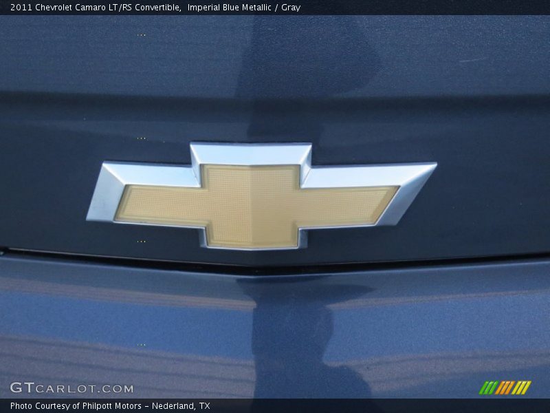Imperial Blue Metallic / Gray 2011 Chevrolet Camaro LT/RS Convertible