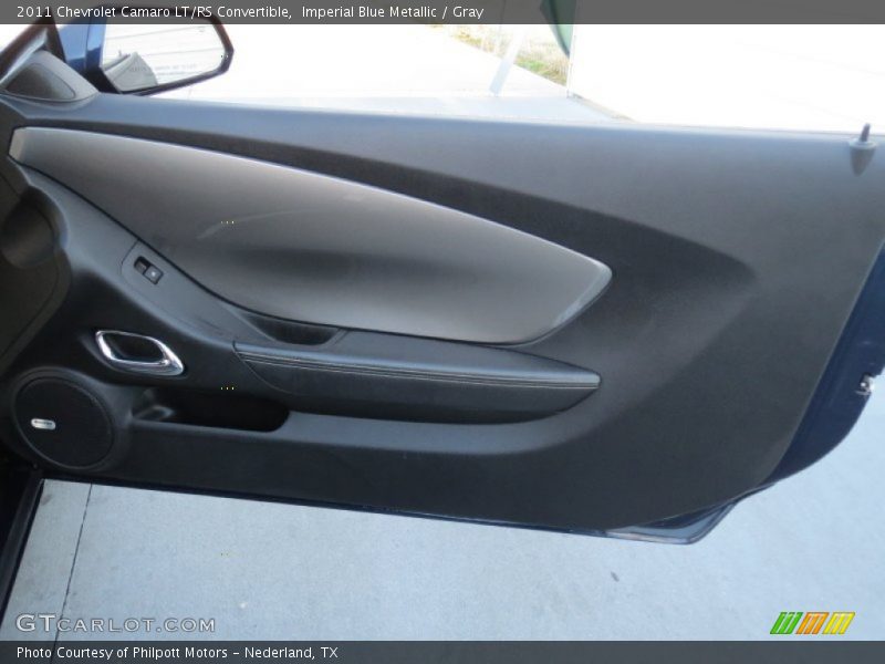 Imperial Blue Metallic / Gray 2011 Chevrolet Camaro LT/RS Convertible