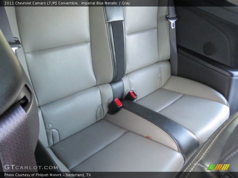 Imperial Blue Metallic / Gray 2011 Chevrolet Camaro LT/RS Convertible