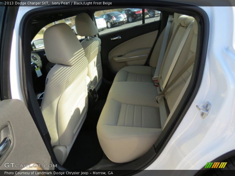 Ivory Pearl / Black/Light Frost Beige 2013 Dodge Charger SXT