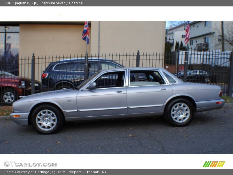 Platinum Silver / Charcoal 2000 Jaguar XJ XJ8