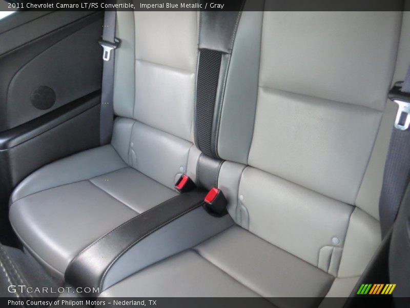 Imperial Blue Metallic / Gray 2011 Chevrolet Camaro LT/RS Convertible