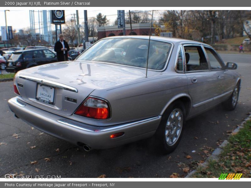 Platinum Silver / Charcoal 2000 Jaguar XJ XJ8