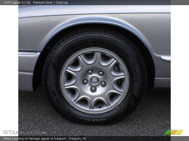 Platinum Silver / Charcoal 2000 Jaguar XJ XJ8