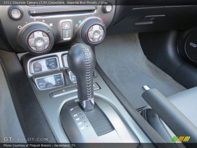 Imperial Blue Metallic / Gray 2011 Chevrolet Camaro LT/RS Convertible