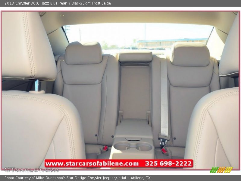 Jazz Blue Pearl / Black/Light Frost Beige 2013 Chrysler 300