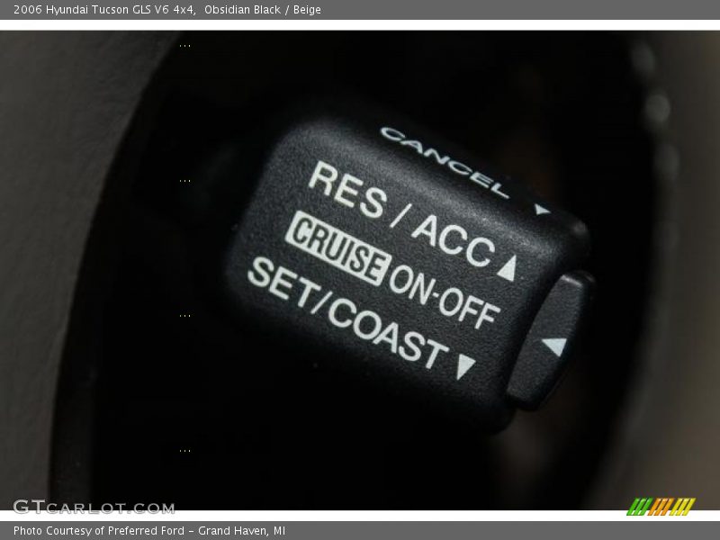 Obsidian Black / Beige 2006 Hyundai Tucson GLS V6 4x4