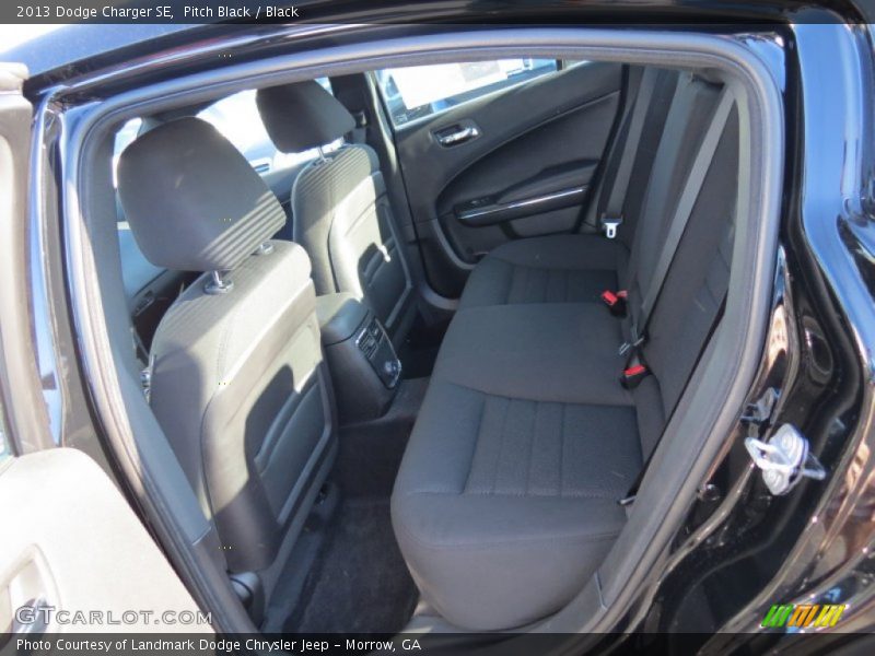 Pitch Black / Black 2013 Dodge Charger SE