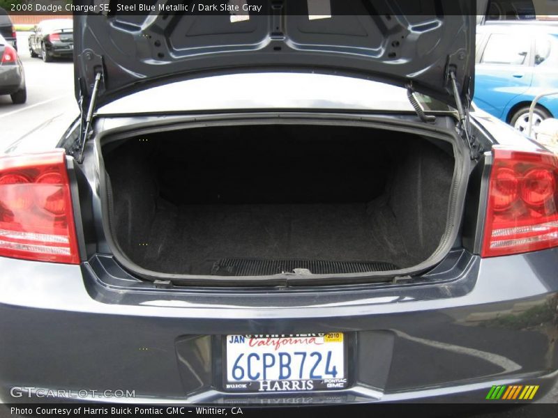 Steel Blue Metallic / Dark Slate Gray 2008 Dodge Charger SE