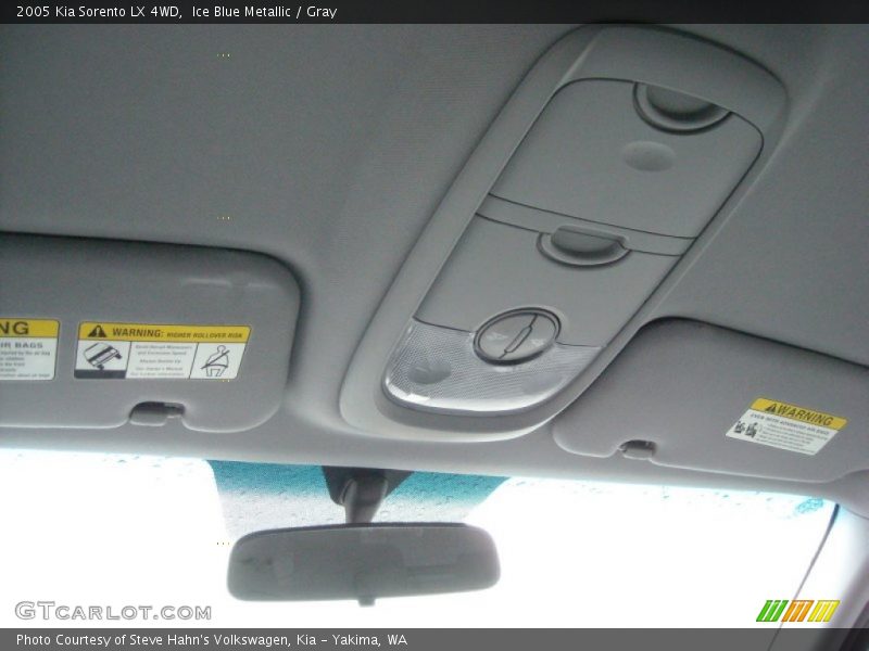 Ice Blue Metallic / Gray 2005 Kia Sorento LX 4WD