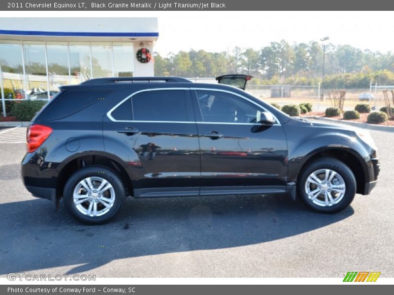 Black Granite Metallic / Light Titanium/Jet Black 2011 Chevrolet Equinox LT