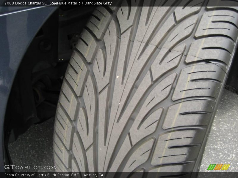 Steel Blue Metallic / Dark Slate Gray 2008 Dodge Charger SE