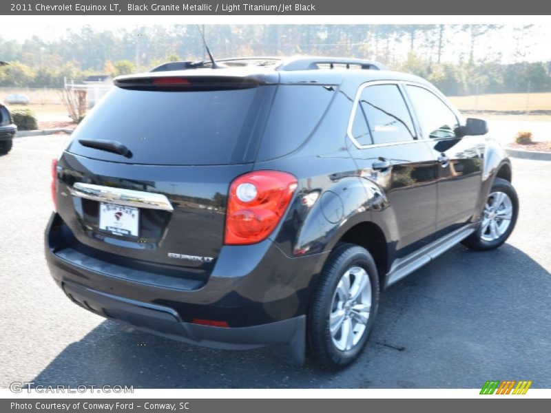 Black Granite Metallic / Light Titanium/Jet Black 2011 Chevrolet Equinox LT