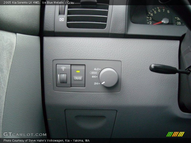 Ice Blue Metallic / Gray 2005 Kia Sorento LX 4WD