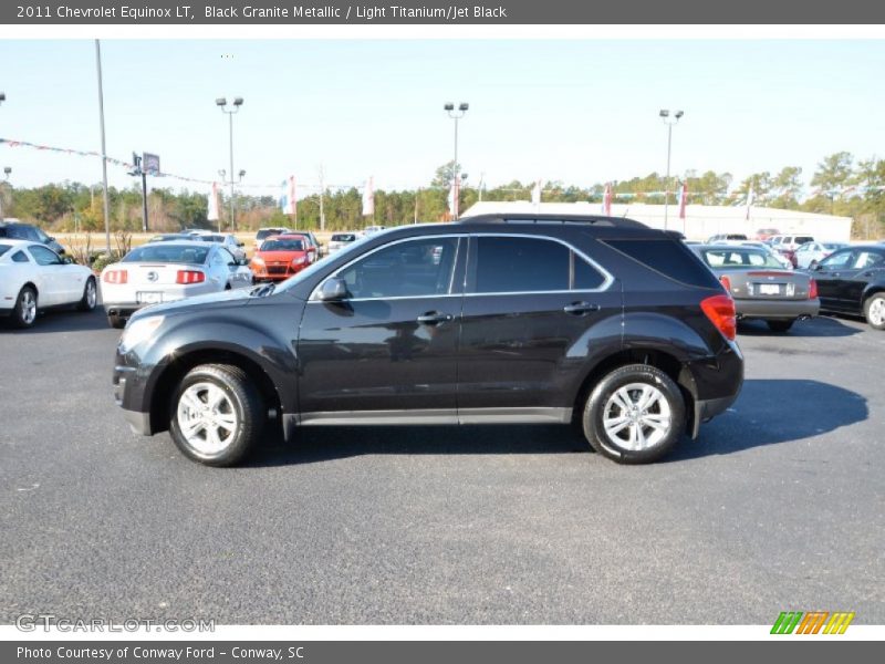 Black Granite Metallic / Light Titanium/Jet Black 2011 Chevrolet Equinox LT