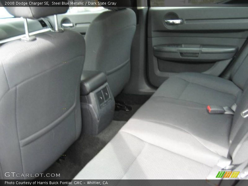 Steel Blue Metallic / Dark Slate Gray 2008 Dodge Charger SE
