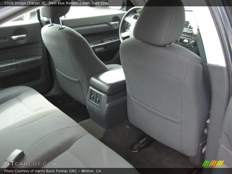 Steel Blue Metallic / Dark Slate Gray 2008 Dodge Charger SE