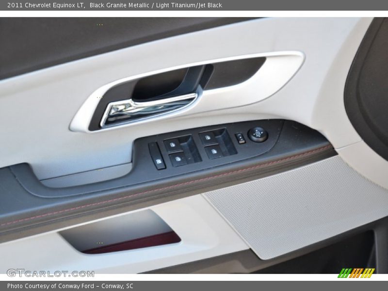 Black Granite Metallic / Light Titanium/Jet Black 2011 Chevrolet Equinox LT