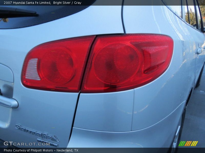 Bright Silver / Gray 2007 Hyundai Santa Fe Limited