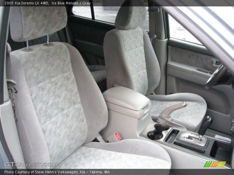 Ice Blue Metallic / Gray 2005 Kia Sorento LX 4WD