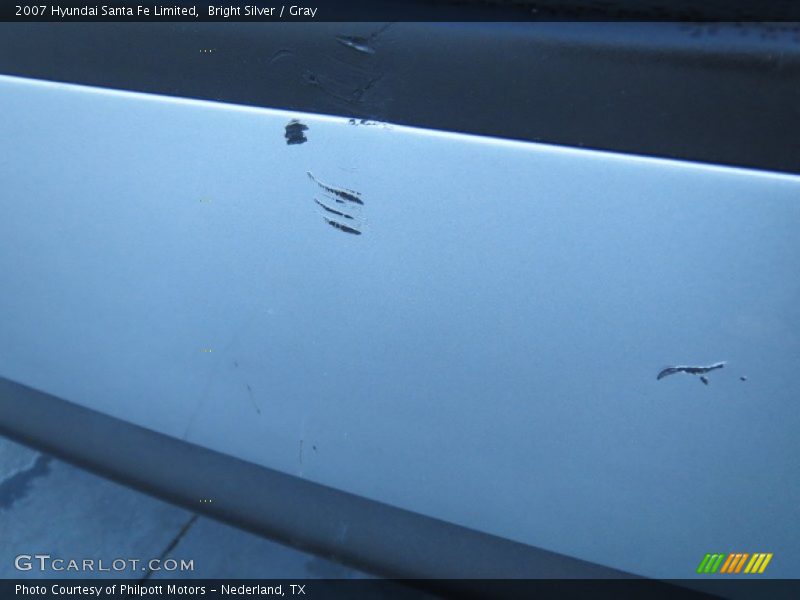 Bright Silver / Gray 2007 Hyundai Santa Fe Limited