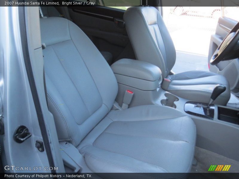 Bright Silver / Gray 2007 Hyundai Santa Fe Limited