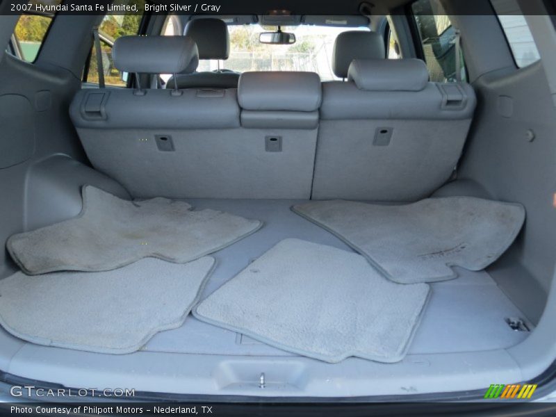 Bright Silver / Gray 2007 Hyundai Santa Fe Limited