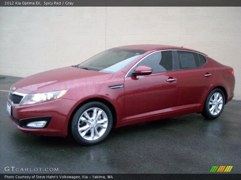  2012 Optima EX Spicy Red
