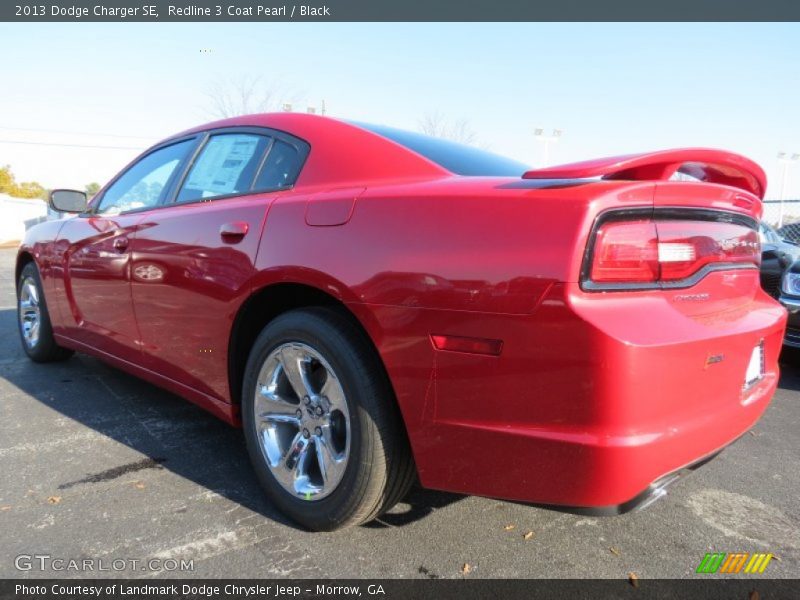 Redline 3 Coat Pearl / Black 2013 Dodge Charger SE