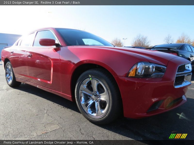 Redline 3 Coat Pearl / Black 2013 Dodge Charger SE