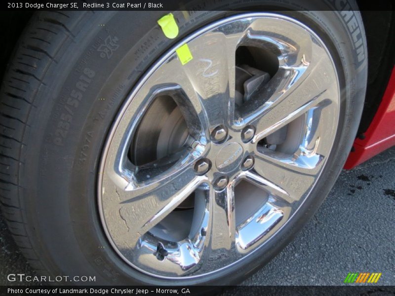 Redline 3 Coat Pearl / Black 2013 Dodge Charger SE