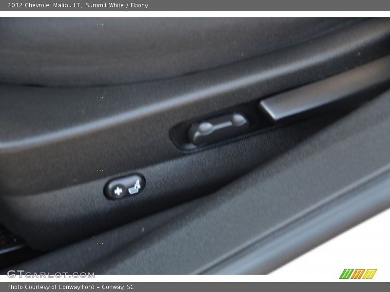 Summit White / Ebony 2012 Chevrolet Malibu LT