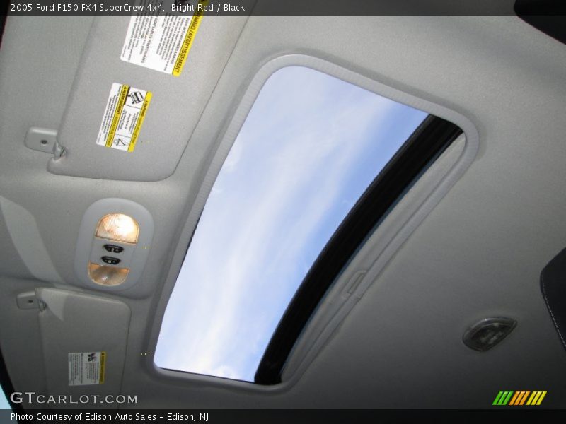 Sunroof of 2005 F150 FX4 SuperCrew 4x4