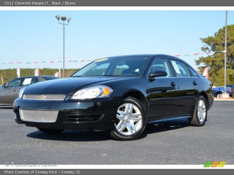 Black / Ebony 2012 Chevrolet Impala LT