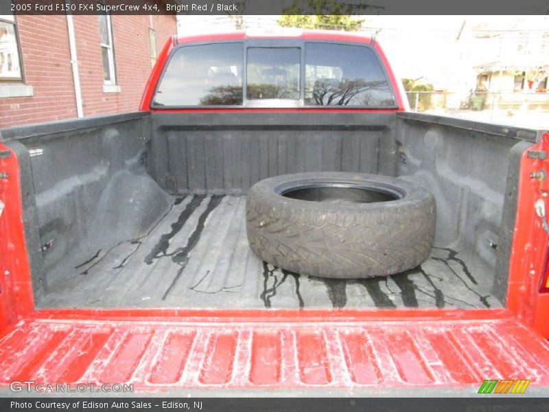 Bright Red / Black 2005 Ford F150 FX4 SuperCrew 4x4