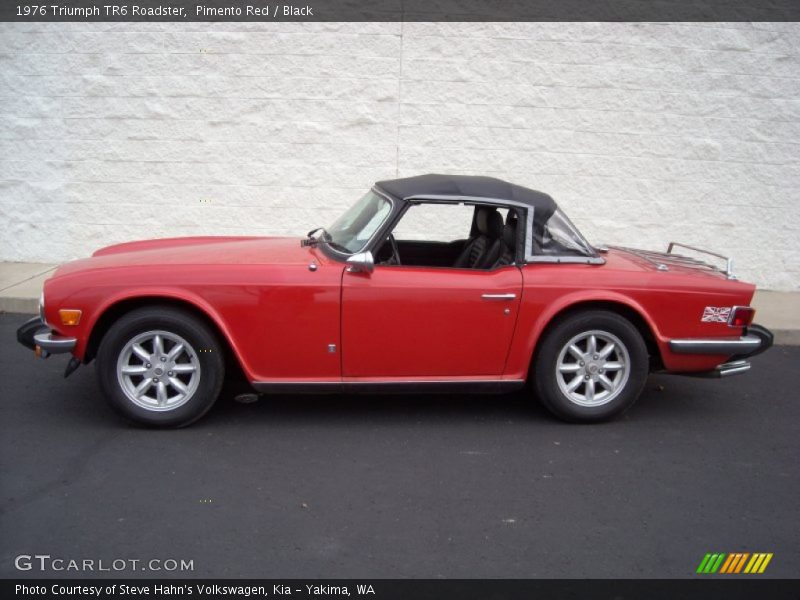  1976 TR6 Roadster Pimento Red