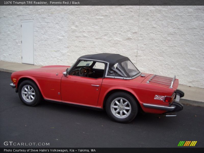 1976 TR6 Roadster Pimento Red