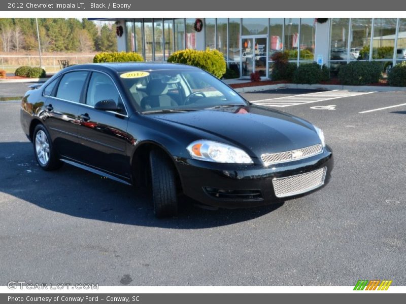Black / Ebony 2012 Chevrolet Impala LT