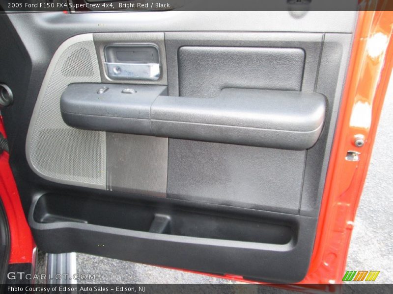 Bright Red / Black 2005 Ford F150 FX4 SuperCrew 4x4