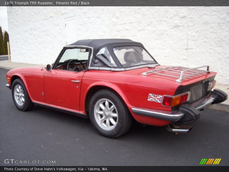  1976 TR6 Roadster Pimento Red