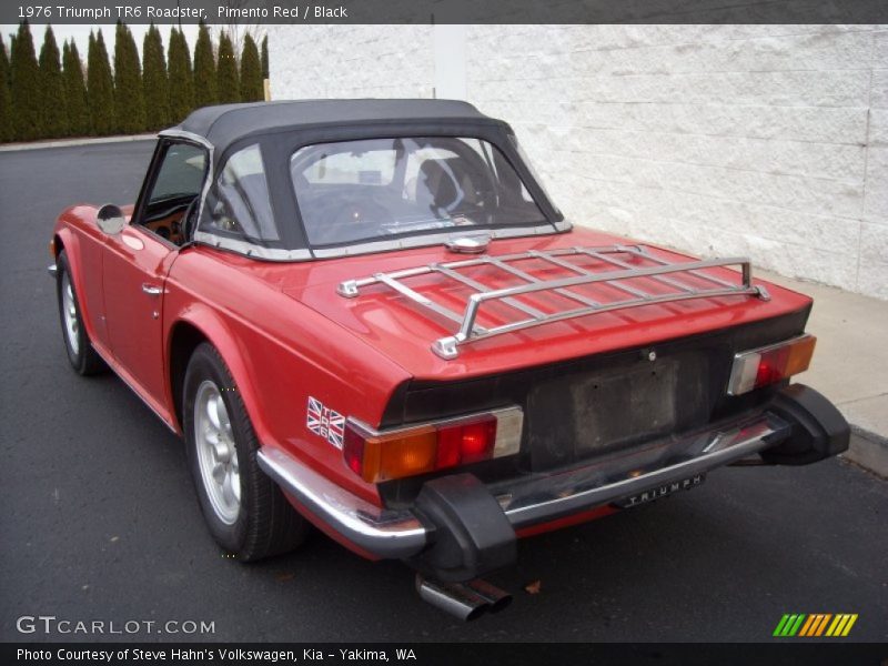  1976 TR6 Roadster Pimento Red