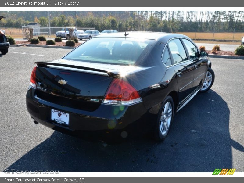 Black / Ebony 2012 Chevrolet Impala LT
