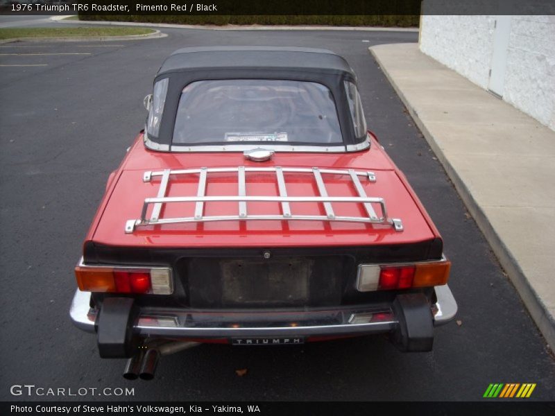  1976 TR6 Roadster Pimento Red