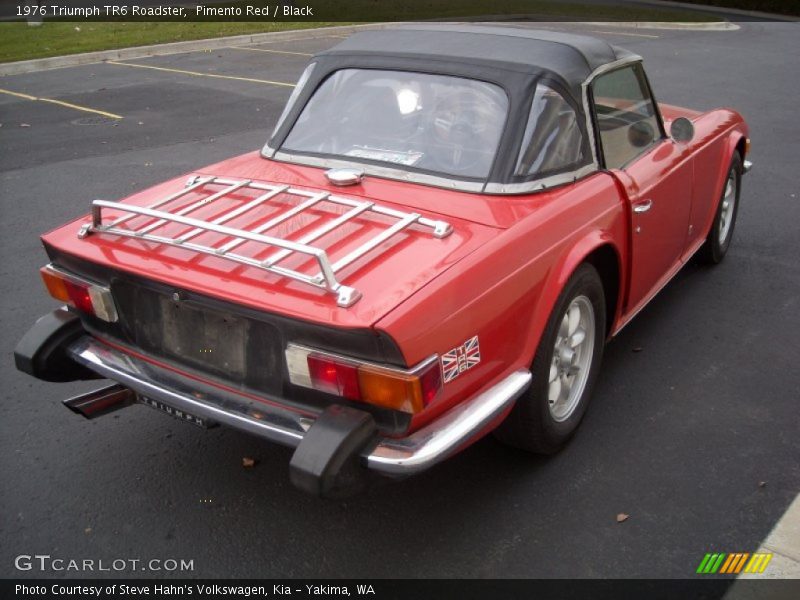  1976 TR6 Roadster Pimento Red