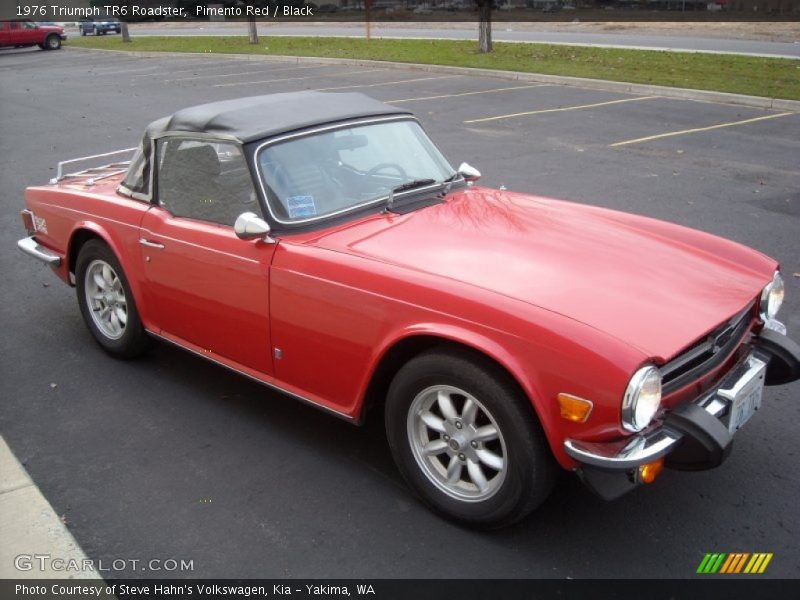  1976 TR6 Roadster Pimento Red