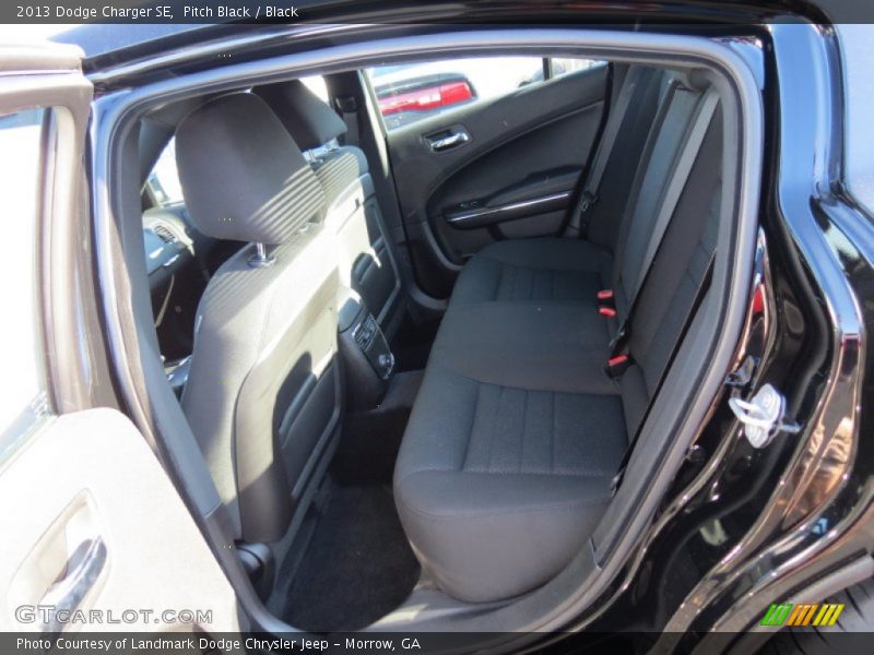 Pitch Black / Black 2013 Dodge Charger SE