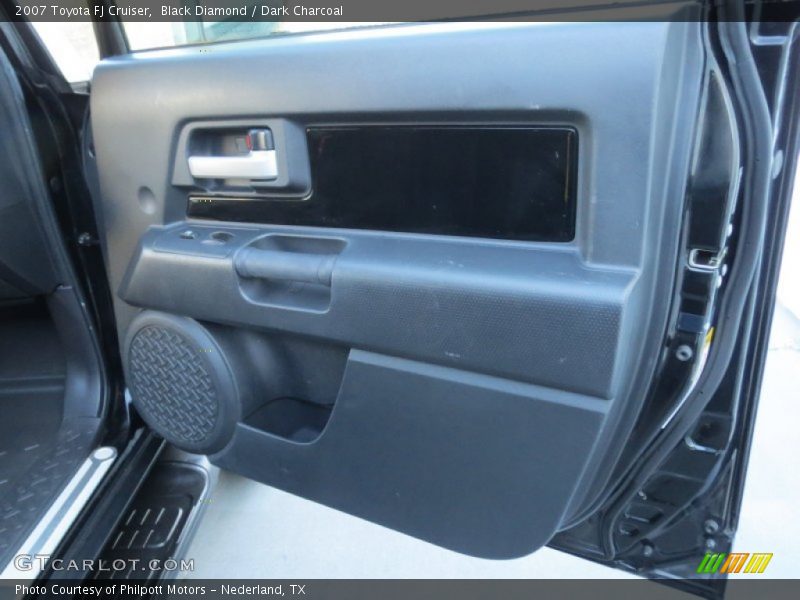 Black Diamond / Dark Charcoal 2007 Toyota FJ Cruiser