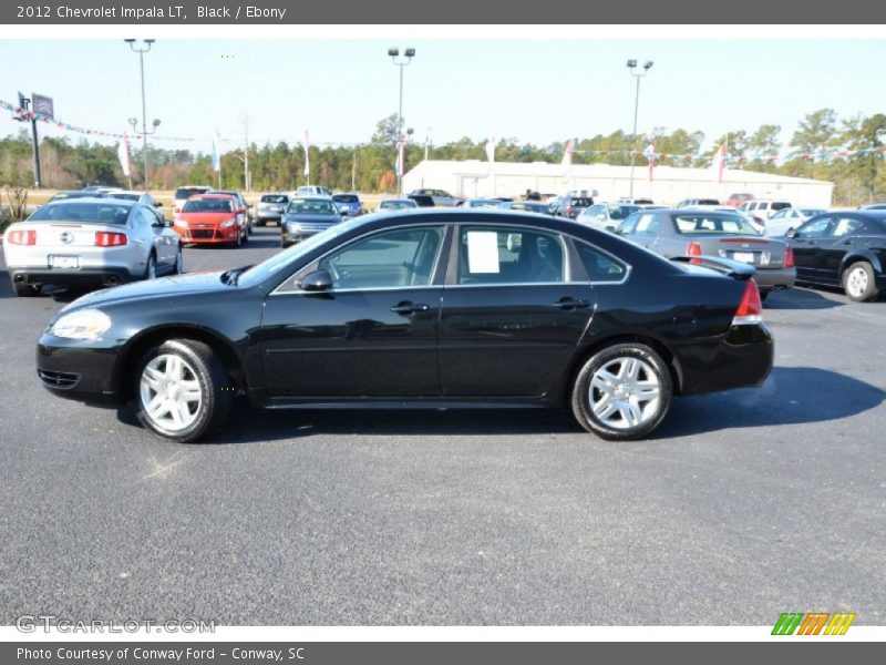 Black / Ebony 2012 Chevrolet Impala LT