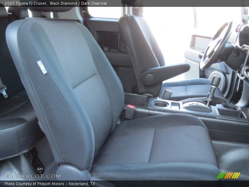 Black Diamond / Dark Charcoal 2007 Toyota FJ Cruiser