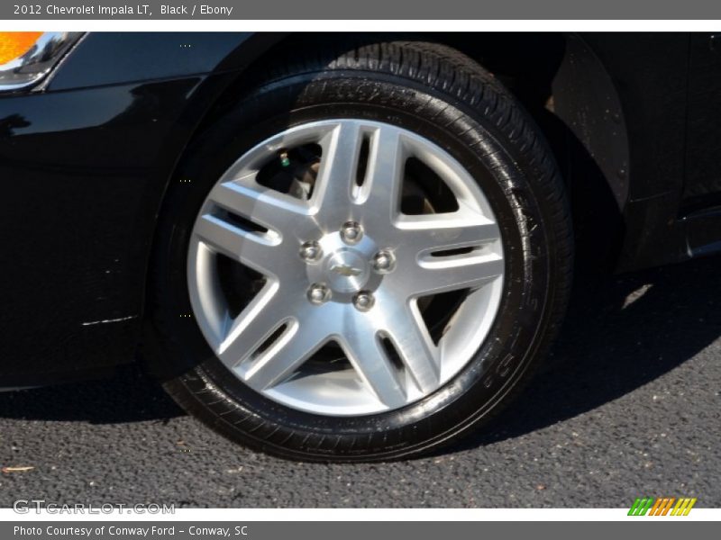 Black / Ebony 2012 Chevrolet Impala LT